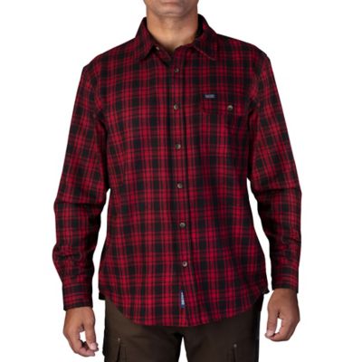 tractor supply men's flannel shirts