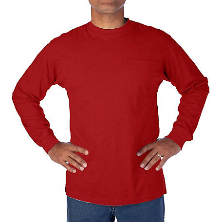 Mens Pocket Split Leather Stand Collar Denim Long Sleeve Shirt Casual Shirt