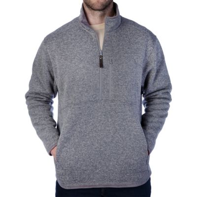 Smith's Men's 1/4-Zip Sweater Fleece Jacket