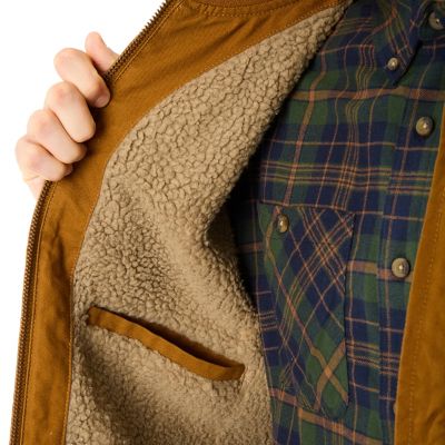 Image showing  Sherpa-Lined Duck Canvas Vest