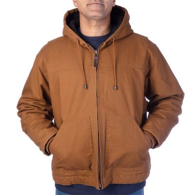 men's cotton jacket with hood