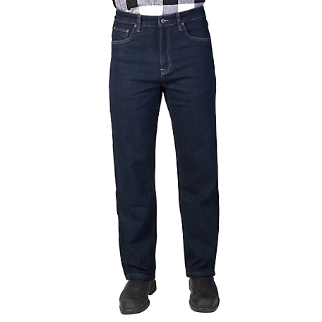 Smith's Workwear Stretch Fit High-Rise Fleece-Lined 5-Pocket Jeans