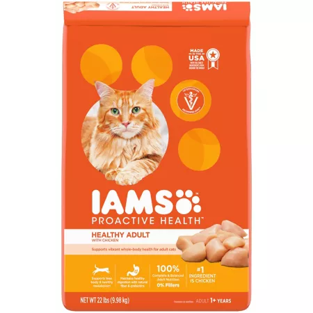 Iams ProActive Health Adult Indoor/Outdoor Healthy Original Chicken Formula Dry Cat Food Dry Cat Food