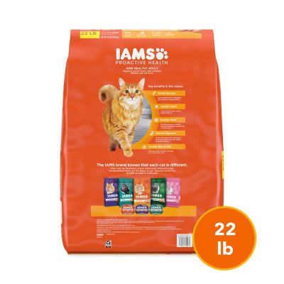 Image showing 9 th Iams Proactive Health Adult Original with Chicken Dry Cat Food
