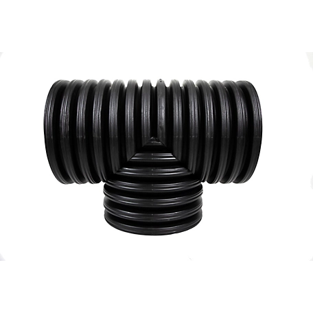 Neat Distributing 12 in. HDPE Drainage Pipe Tee