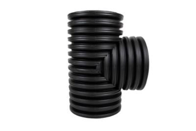 Image showing  12 in. HDPE Drainage Pipe Tee