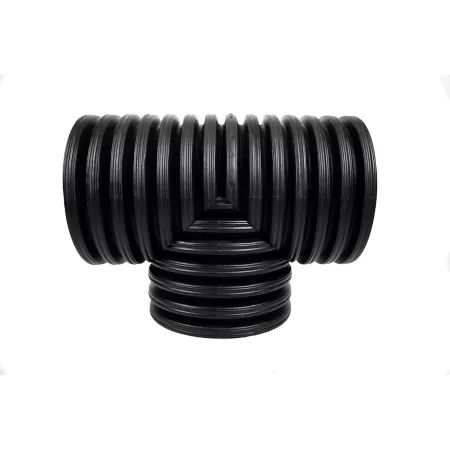 Neat Distributing 15 in HDPE Drain Pipe Tee Culvert Parts & Accessories