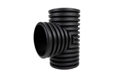 Image showing  15 in. HDPE Drainage Pipe Tee