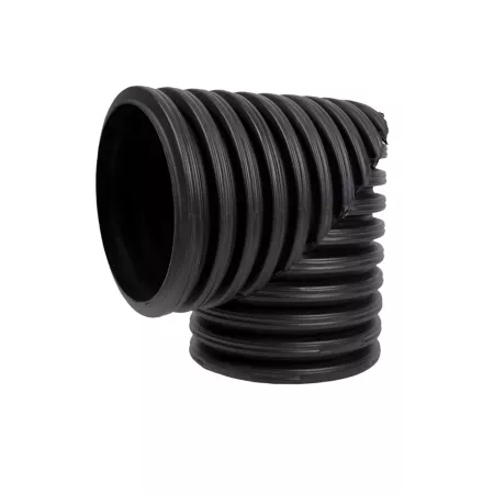 Neat Distributing 12 in HDPE 90 Degree Elbow Pipe Fitting Culvert Parts & Accessories