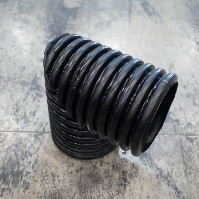 Image showing  12 in. HDPE 90 Degree Elbow Pipe Fitting