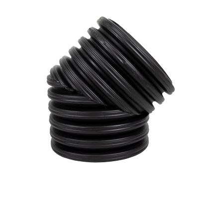 Neat Distributing 12 in. HDPE 45 Degree Elbow Pipe Fitting