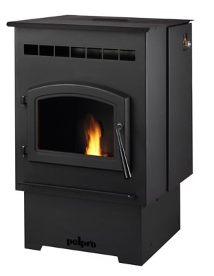 PelPro Pellet Stove, 1,500 sq. ft. We replaced a very large pellet stove with this and it works as good as the large one