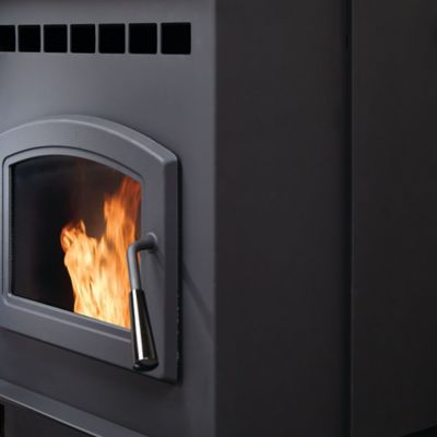 Image showing 8 th Forge & Flame 1500 sq. ft. Pellet Stove, 60 lb. Hopper Size, PP60-B