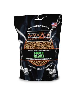 A-MAZE-N Maple Hardwood Pellets, 2 lb.