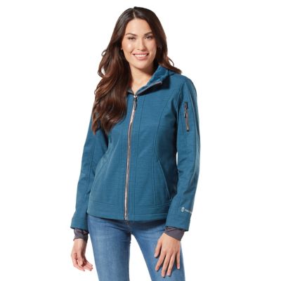 free country women's softshell jacket with detachable hood