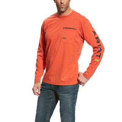 Ariat Rebar Workman Logo Long Sleeve T-Shirt