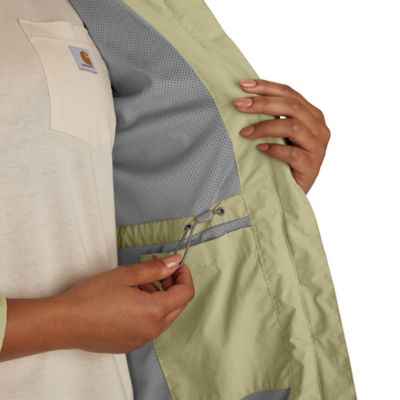 Image showing  Women's Rain Defender Relaxed Fit Full-Zip Lightweight Coat