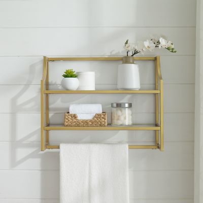 Crosley Aimee Bathroom Wall Shelf