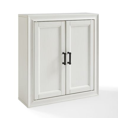 Image showing  23.75 in. x 26 in. x 8 in. MDF Tara Wall Cabinet, White