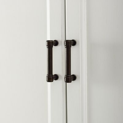 Image showing 6 th Crosley 23.75 in. x 26 in. x 8 in. MDF Tara Wall Cabinet, White