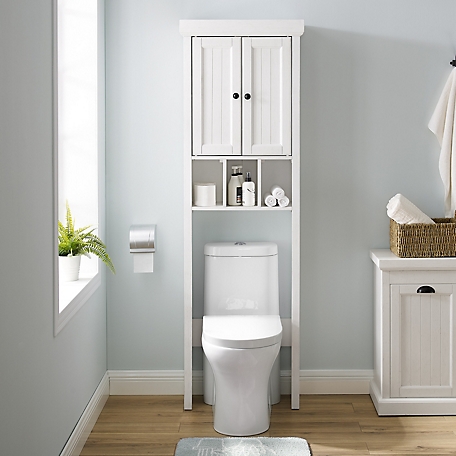 Crosley Seaside Space Saver Over-the-Toilet Cabinet