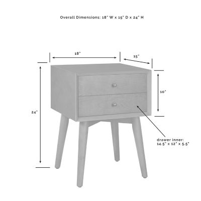 Image showing  1-Drawer Landon Night Stand
