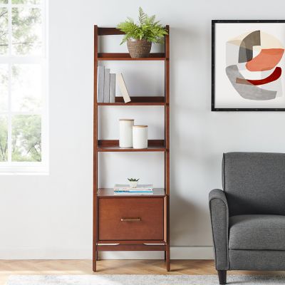 Image showing  3-Shelf Landon Small Etagere Bookcase, Mahogany