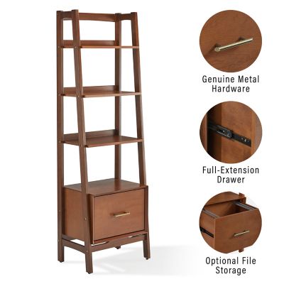 Image showing  3-Shelf Landon Small Etagere Bookcase, Mahogany