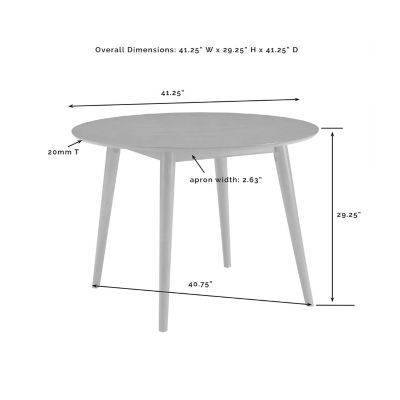 Image showing  Landon Round Dining Table for 4 People
