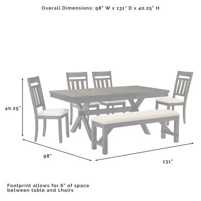 Image showing  6 pc. Hayden Dining Set