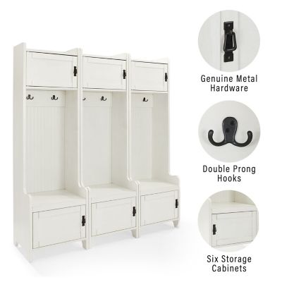 Image showing  Fremont 3 pc. Entryway Set, White