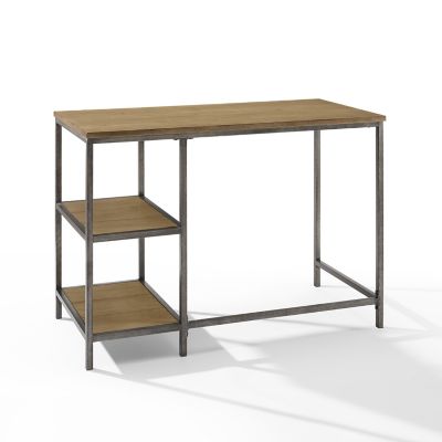 Image showing  Brooke Wood and Steel Desk