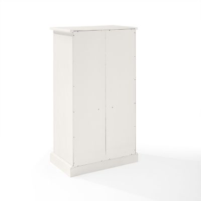 Image showing 5 th Crosley 4-Shelf Seaside Accent Cabinet, 23.5 in. W x 41.25 in. H x 14 in. D