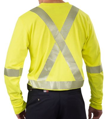 Image showing  Men's Hi-Vis Athletic Performance T-Shirt with Reflective Material