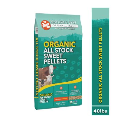 Nature's Best Organic All Stock Sweet Pellets, 40 lb.