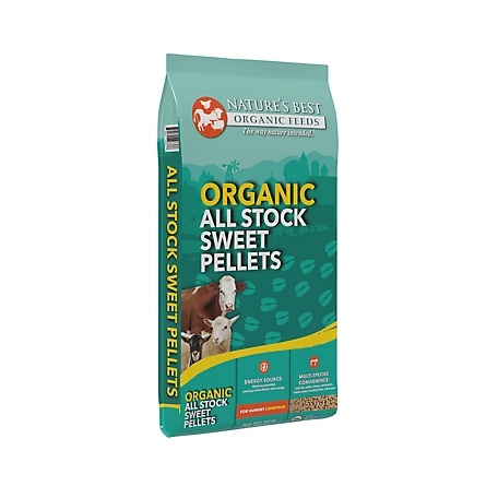 Nature's Best Organic All Stock Sweet Pellets, 40 lb.