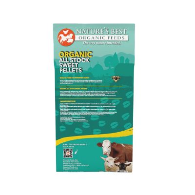 Image showing  All Stock Sweet Pelleted Cattle Feed, 40 lb. Bag