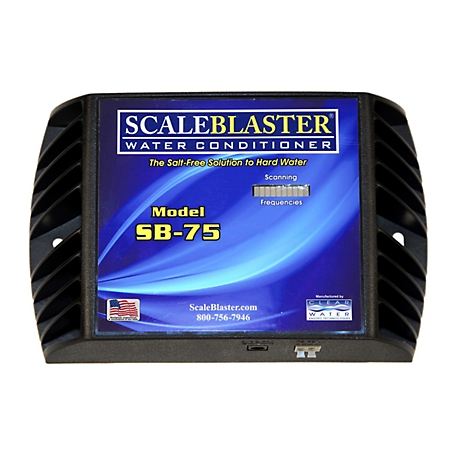ScaleBlaster Electronic Water Conditioner, 4,000 sq. ft. Capacity, Compatible with Pipe Sizes Up to 1-1/4 in.