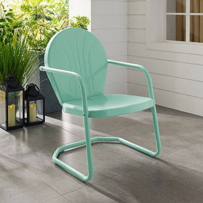 Crosley Griffith Patio Chair, Aqua