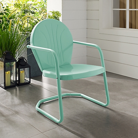 Crosley Griffith Patio Chair, Aqua
