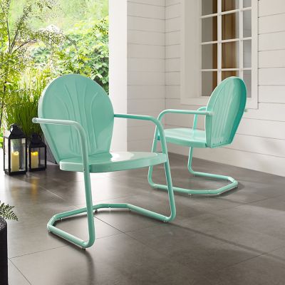 Image showing  Griffith Patio Chair, Aqua