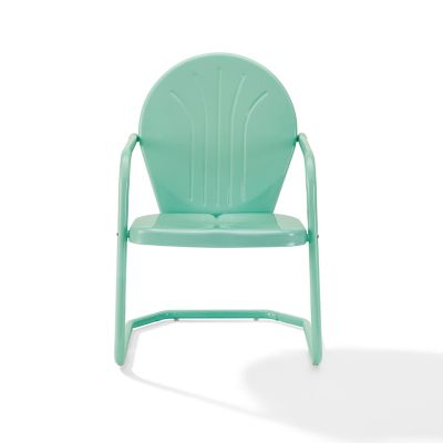 Image showing 6 th Crosley Griffith Patio Chair, Aqua