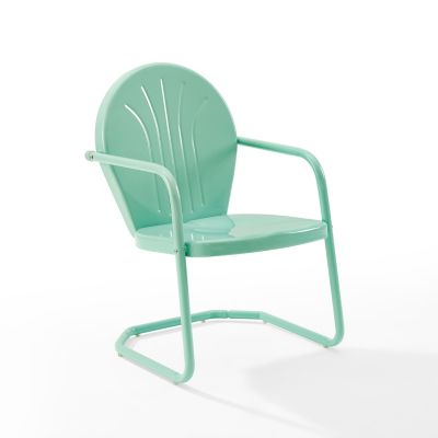 Image showing 7 th Crosley Griffith Patio Chair, Aqua
