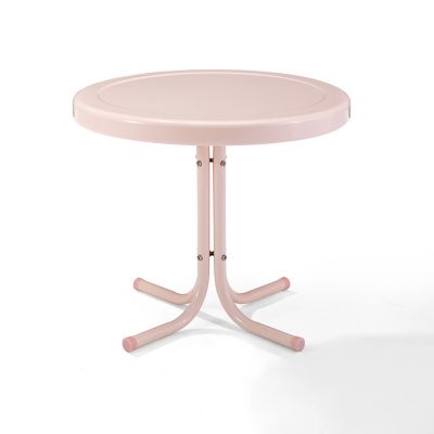 Image showing 5 th Crosley Retro Metal Side Table, Pink