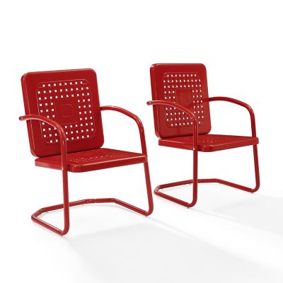 Image showing 5 th Crosley 2 pc. Bates Chair Set, Red