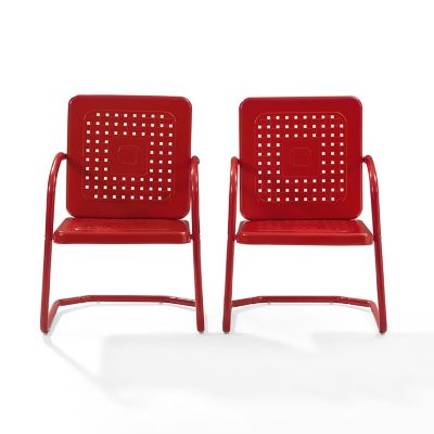 Image showing 6 th Crosley 2 pc. Bates Chair Set, Red