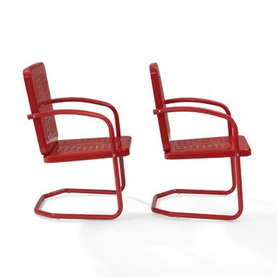 Image showing 7 th Crosley 2 pc. Bates Chair Set, Red