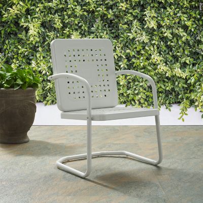 Image showing  Bates Patio Chair Set, White, 2-Pack
