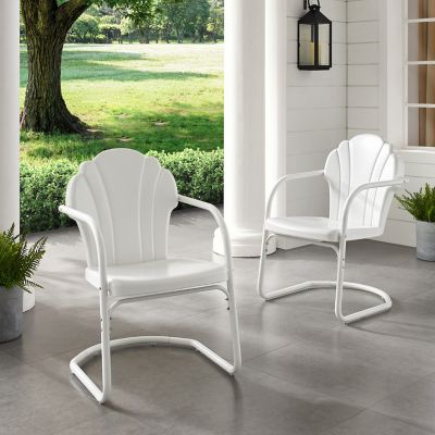 Crosley 2 pc. Tulip Chair Set, 20.5 in. D x 24.5 in. W x 32.88 in. H