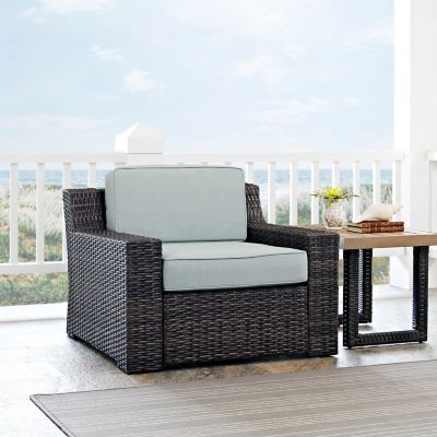 Crosley Beaufort Outdoor Wicker Patio Armchair